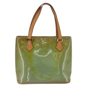 Louis Vuitton Monogram Vernis Houston Handbag Baby Blue